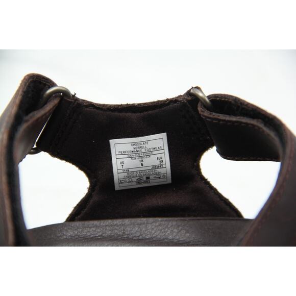 Merrell Tideriser Luna Sandals Womens 7 Brown Hiking Camping Strap Open Toe - Picture 7 of 7